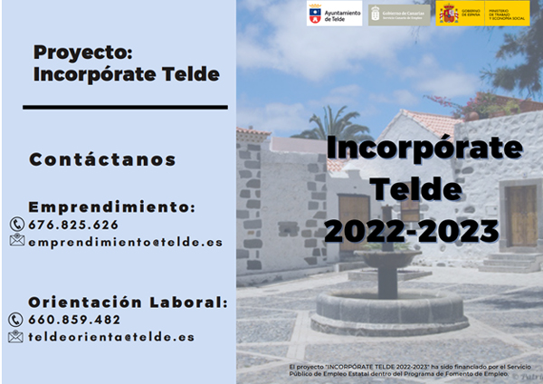 Cartel de Incorporate telde 2022-2023