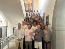 Telde celebra la conquista de la Supercopa de España por el Rocasa Gran Canaria 