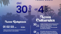 Telde invita a celebrar las fiestas de San Francisco con una programación que une tradición, cultura y patrimonio
