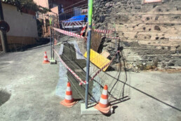 Telde repara una incidencia en la red de saneamiento de la calle Diana de Caserones