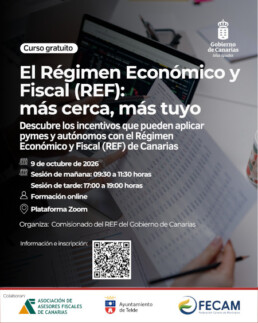 Telde acerca a pymes y autónomos la formación sobre las ventajas del Régimen Económico y Fiscal de Canarias