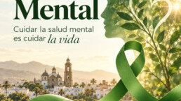 Telde ilumina de verde El Cubillo por el Día Mundial de la Salud Mental y anuncia una conferencia para el 21 de octubre