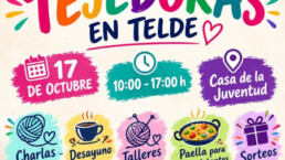 Telde acoge el I Encuentro de Tejedoras con una jornada de convivencia, talleres y actividades en la Casa de la Juventud