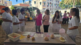 El Mercado Municipal de Telde conmemora el Día Mundial contra el Cáncer de Mama el lunes con talleres de prevención y lazos solidarios