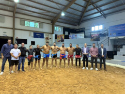 La Selecci&oacute;n de Canarias de Lucha Canaria prepara en Telde su participaci&oacute;n en el Korea Open Ssireum Festival