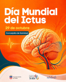 Telde se suma al D&iacute;a Mundial del Ictus para concienciar sobre la prevenci&oacute;n y la importancia de actuar a tiempo